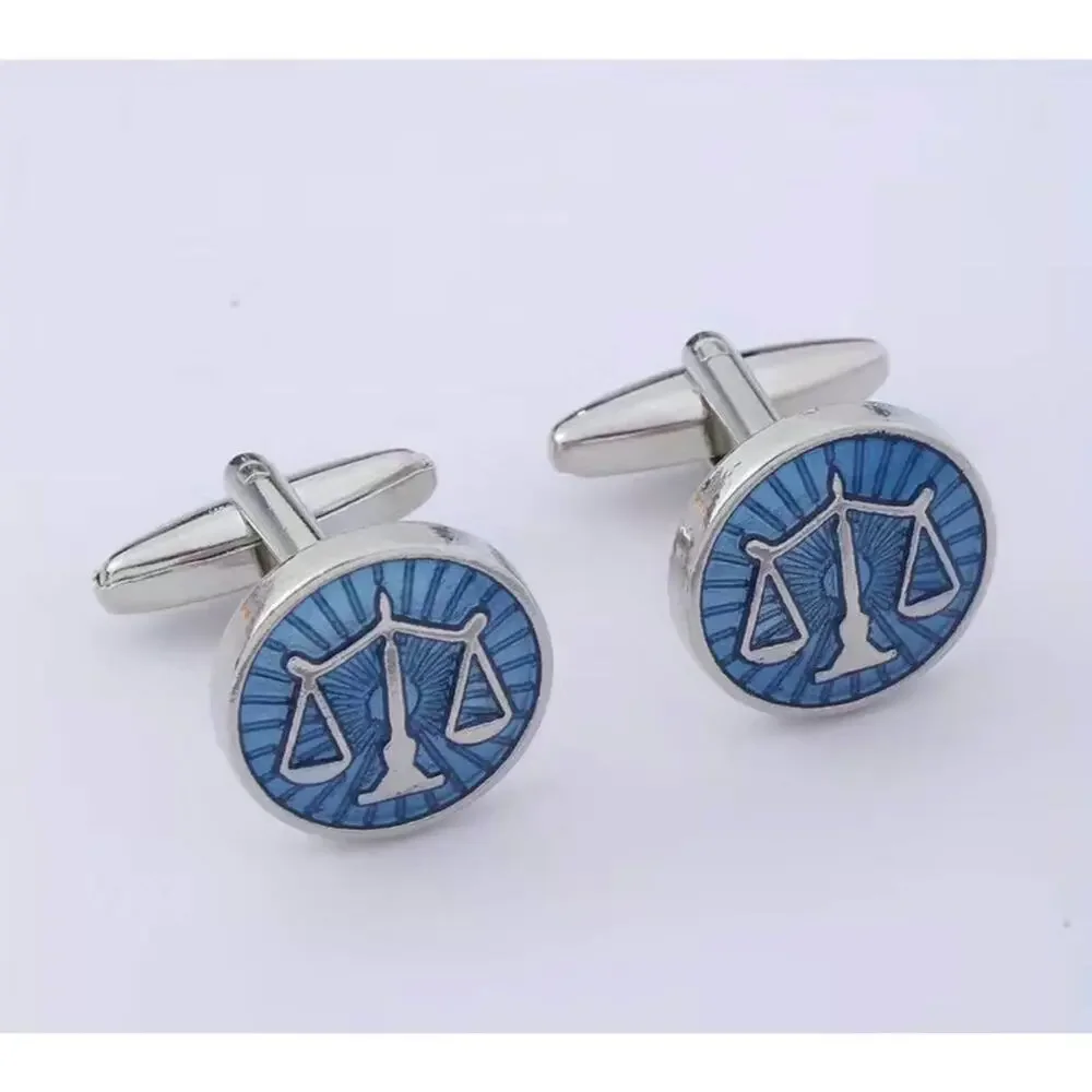 Scales of Jusitce Cufflinks Attorney Lawyer Judge